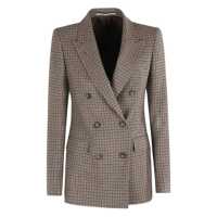 Sacouri Tagliatore Wool Double-Breasted Jacket Femei