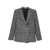 Tagliatore Tagliatore Wool Blend Double-Breasted Jacket Black
