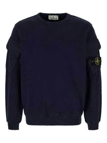 Pulovere Stone Island Stone Island Sweatshirt NAVY BLUE Barbati (BM 18745710) 1