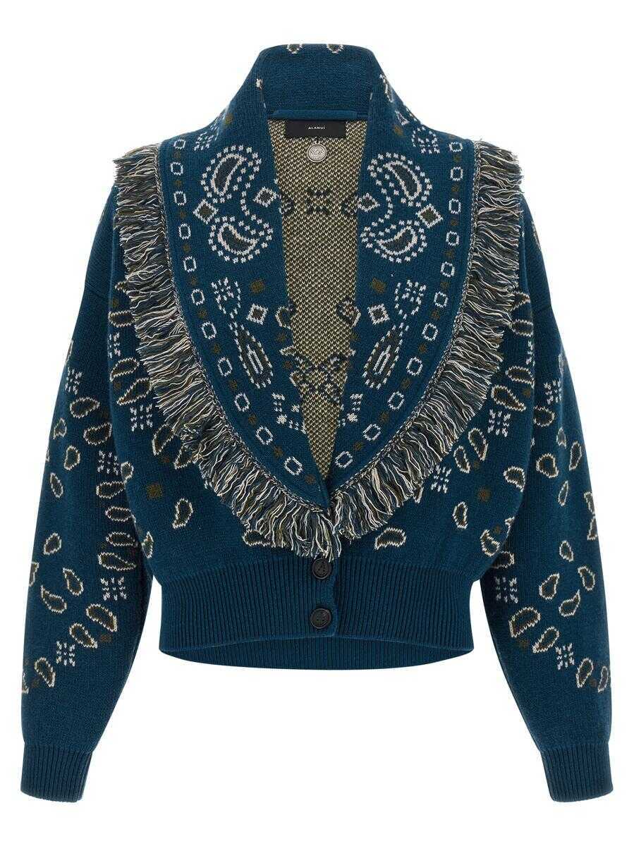 Pulovere ALANUI Alanui Bandana Thistle Bomber Cards MULTICOLOR Femei (BM 18745848) 1