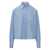 Brunello Cucinelli Brunello Cucinelli Brunello Cucinelli Cropped Shirt BLUE
