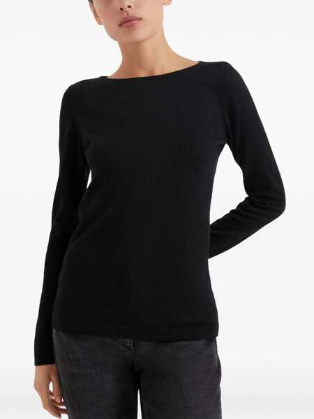 Pulovere Brunello Cucinelli Brunello Cucinelli Lurex Sweater Black Femei (BM 18745908) 3