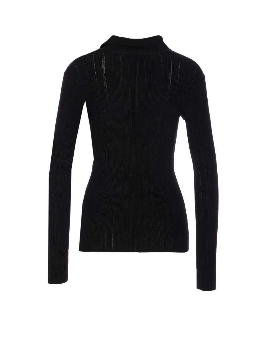 Pulovere Elisabetta Franchi Elisabetta Franchi Sweaters Black Femei (BM 18746064) 2