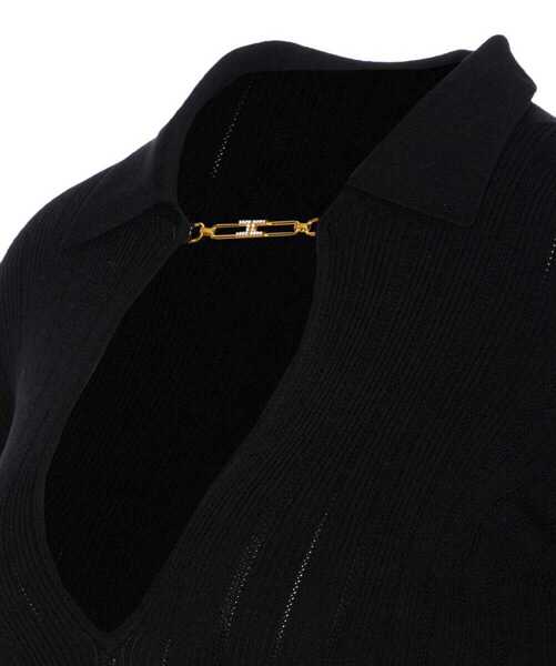 Pulovere Elisabetta Franchi Elisabetta Franchi Sweaters Black Femei (BM 18746064) 3