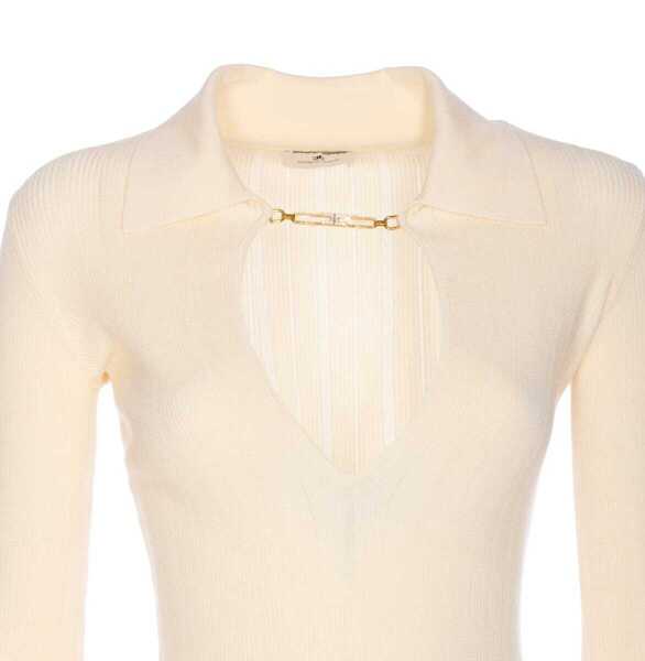 Pulovere Elisabetta Franchi Elisabetta Franchi Sweaters WHITE Femei (BM 18746067) 4