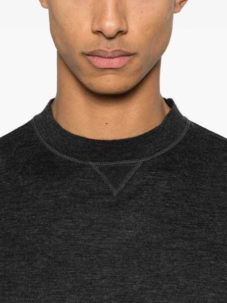 Topuri Thom Browne Thom Browne T-Shirts And Polos GREY Barbati (BM 18746079) 4