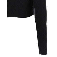 Pulovere Elisabetta Franchi Dama - Pulovere Elisabetta Franchi Elisabetta Franchi Jewel Zip Puller Cardigan Black Femei (BM 18746136) - B-mall.ro