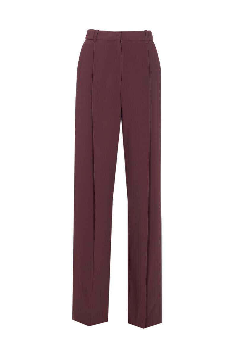 Pantaloni casual Elisabetta Franchi Elisabetta Franchi Trousers RED Femei (BM 18746229) 1
