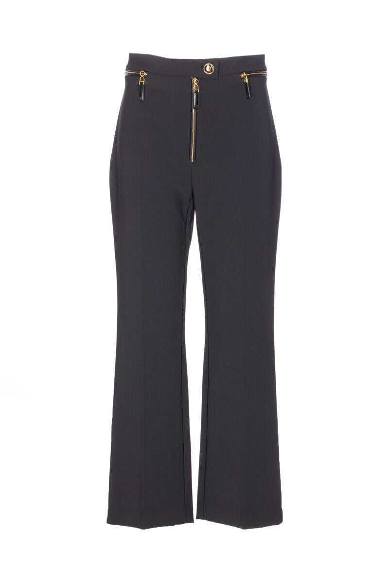 Pantaloni casual Elisabetta Franchi Elisabetta Franchi Trousers Black Femei (BM 18746235) 1
