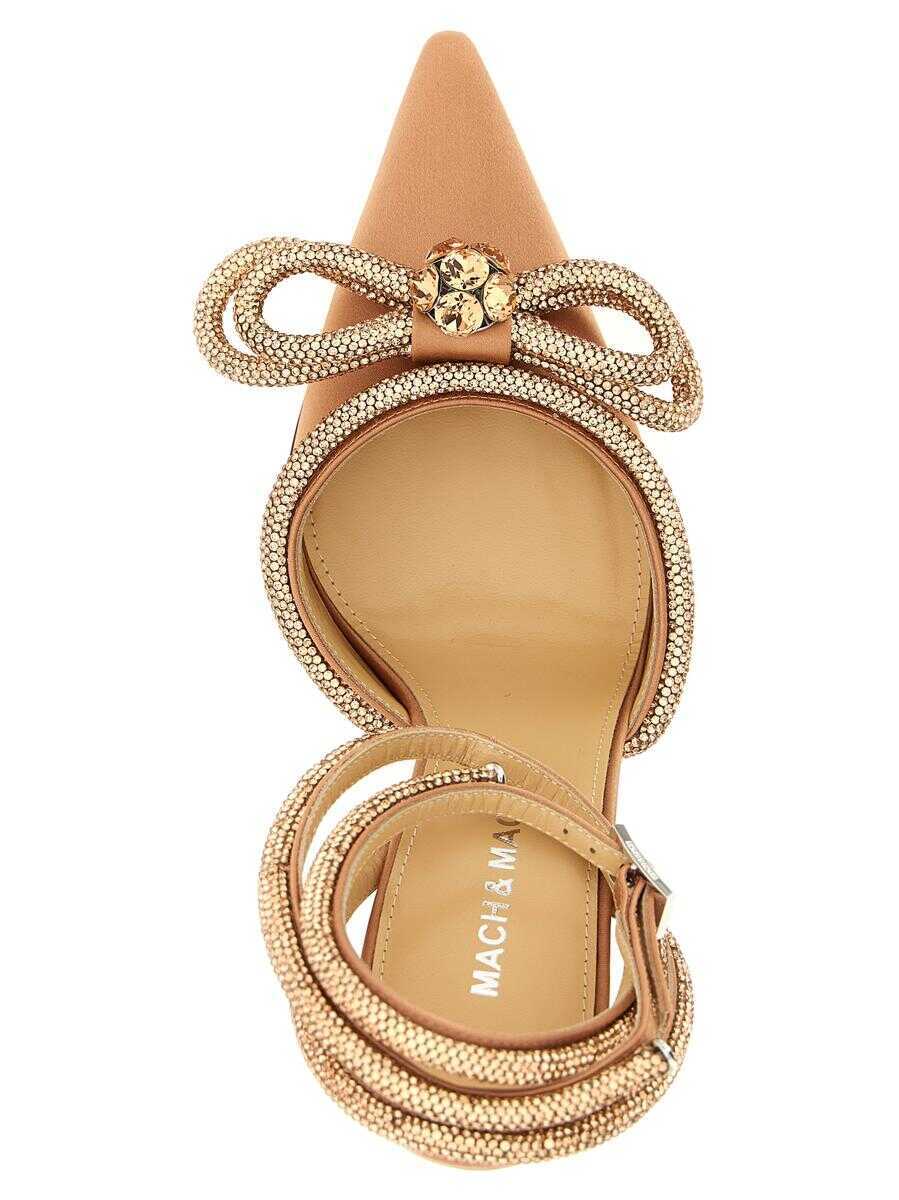 Pantofi cu toc MACH & MACH Mach & Mach Double Bow Pumps PINK Femei (BM 18746271) 4