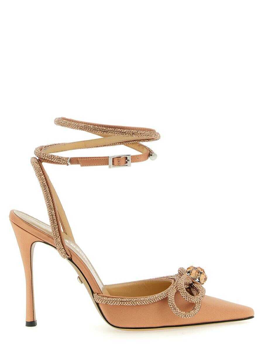 Pantofi cu toc MACH & MACH Mach & Mach Double Bow Pumps PINK Femei (BM 18746271) 1