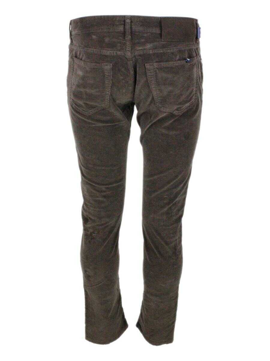 Pantaloni Jacob Cohen Jacob Cohen Trousers BROWN Barbati (BM 18746406) 3