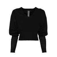 Camasi Rick Owens V Cropped Top Clothing Femei