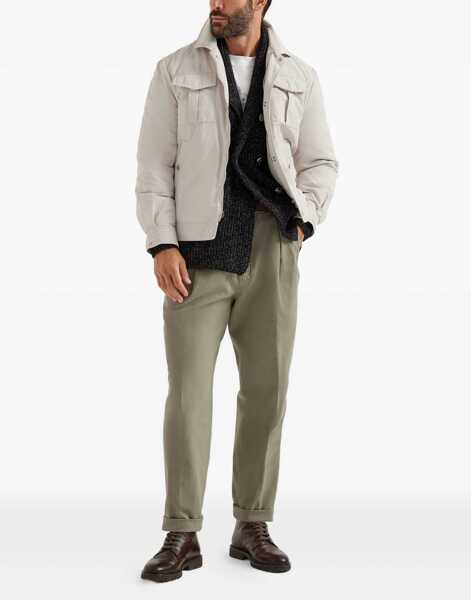 Jachete Brunello Cucinelli Waterproof Shirt Jacket GHIACCIOGEYSER Barbati (BM 18747175) 2