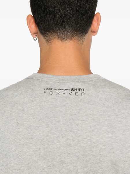 Tricouri Comme des Garons Cotton T-Shirt TOP GREY Barbati (BM 18747178) 5
