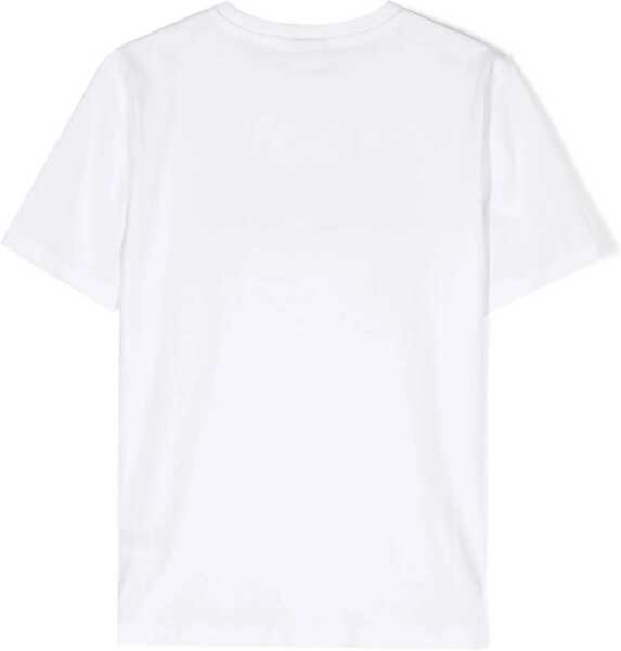 Tricouri Hugo Boss T-Shirt Logo WHITE Baieti (BM 18747244) 2
