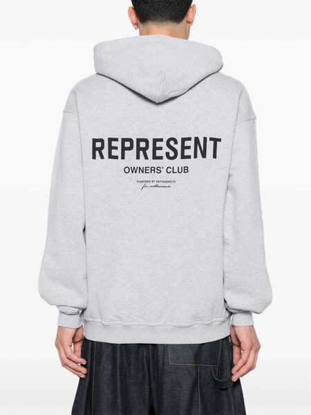 Bluze de trening REPRESENT Hoodie GREY Barbati (BM 18747268) 4