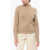 FILIPPA K Solid Color Wool And Cashmere Turtleneck Sweater Beige