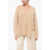 Loulou Studio V-Neck Solid Color Sweater Beige