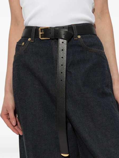 Curele Givenchy Leather long Belt BLACK Femei (BM 18747385) 4