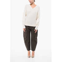 Pulovere GUEST IN RESIDENCE Dama - Pulovere GUEST IN RESIDENCE V-Neck Cashmere Sweater White Femei (BM 18747415) - B-mall.ro