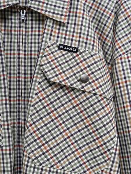 Camasi casual Balenciaga Zip Shirt BEIGE/KHAKI Barbati (BM 18747442) 3