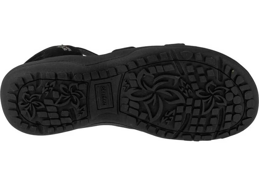 Sandale fara toc SKECHERS Slip-Ins: Reggae Slim - Stretch Flex Black Femei (BM 18747583) 4