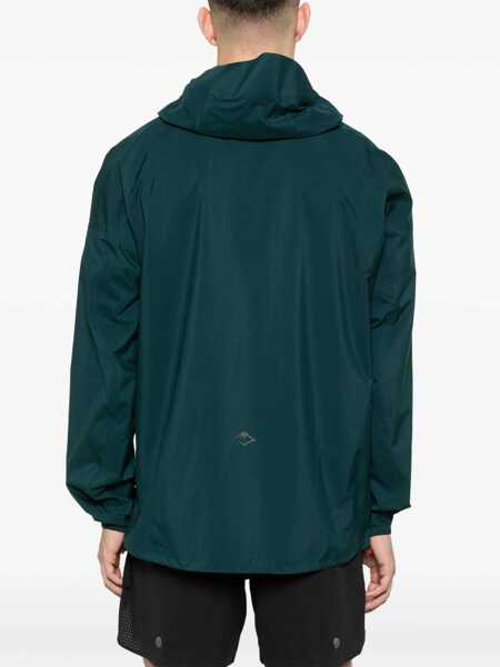 Jachete ASICS FujiTrail Elite Waterproof Jacket Green Barbati (BM 18747586) 4