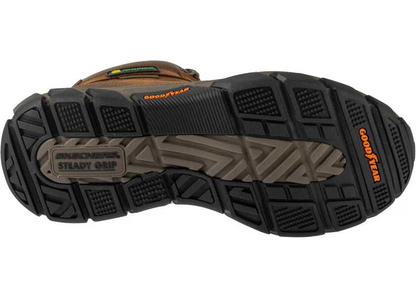 Bocanci de iarna SKECHERS Respected - Landin Brown Barbati (BM 18747598) 1