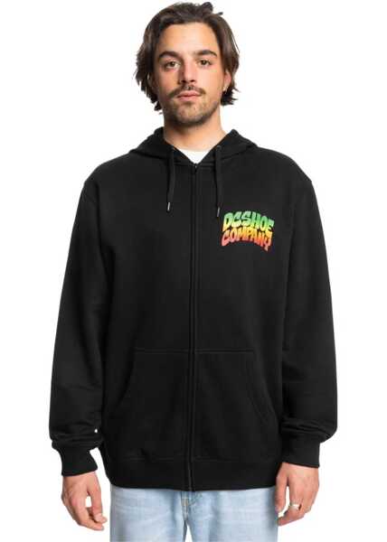 Bluze de trening DC Hot Box Zip Hoodie Black Barbati (BM 18747655) 4