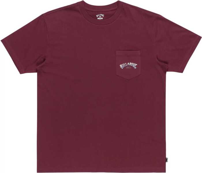 Tricouri Billabong Stacked Arch Tee Burgundy Barbati (BM 18747757) 1
