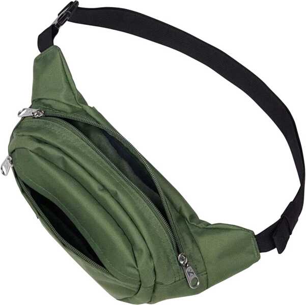 Borsete JanSport Fifth Avenue Waist Bag Green Barbati (BM 18747841) 4