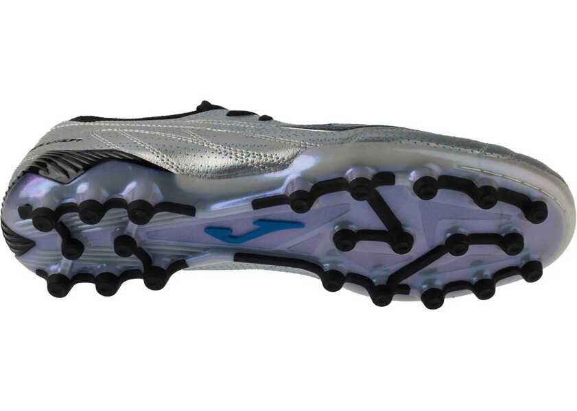 Ghete fotbal Joma Evolution 2512 AG Silver Barbati (BM 18747892) 4