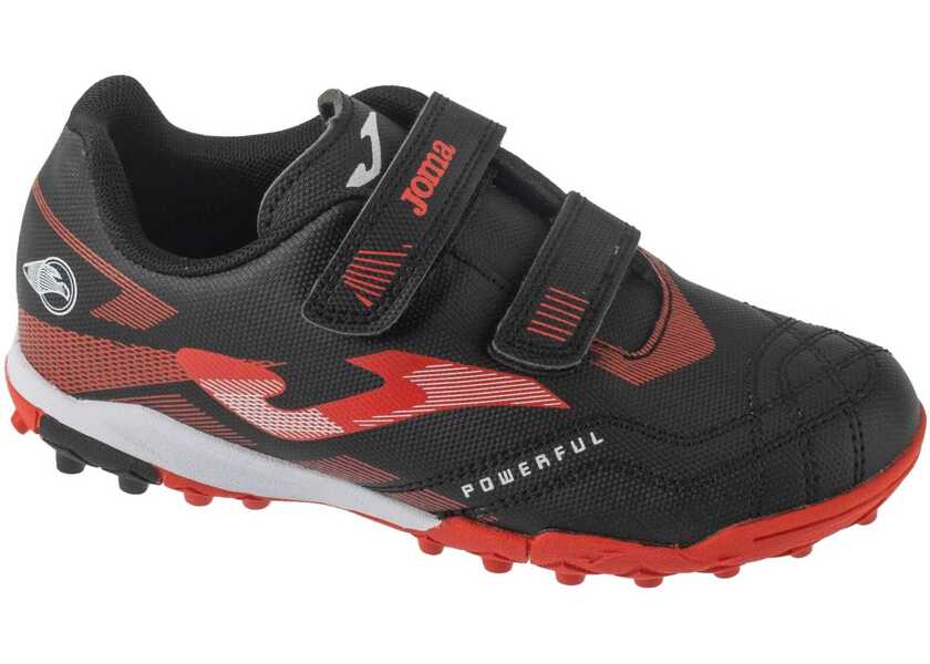 Ghete fotbal Joma Powerful Jr 2502 TFV Black Baieti (BM 18747943) 1
