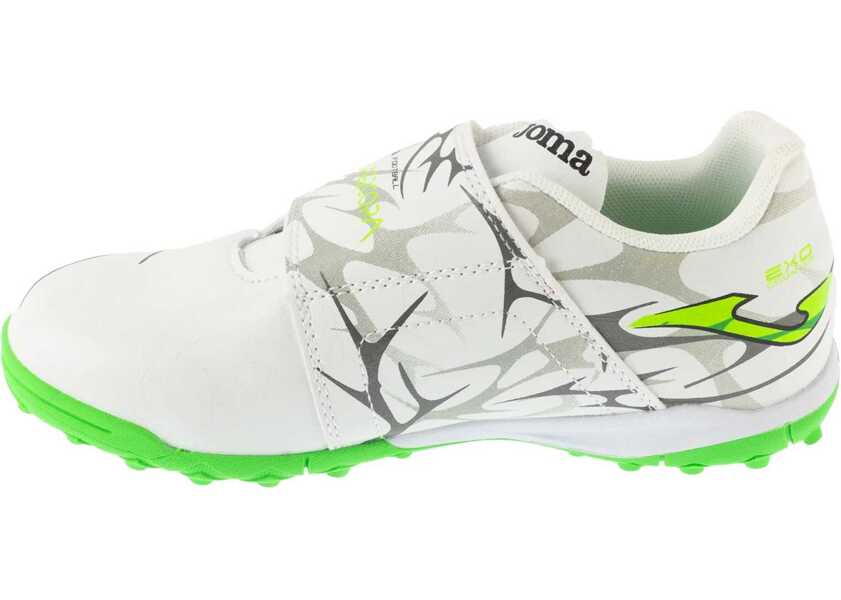 Ghete fotbal Joma Super Copa Jr 2502 TF White Baieti (BM 18747964) 2