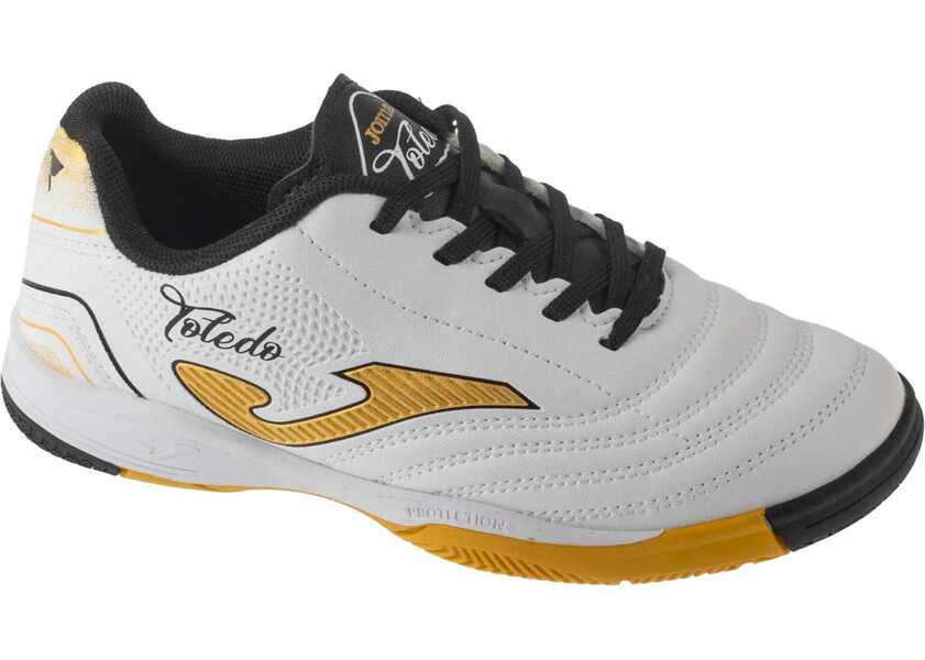 Ghete fotbal Joma Toledo Jr 2502 IN White Baieti (BM 18747979) 1