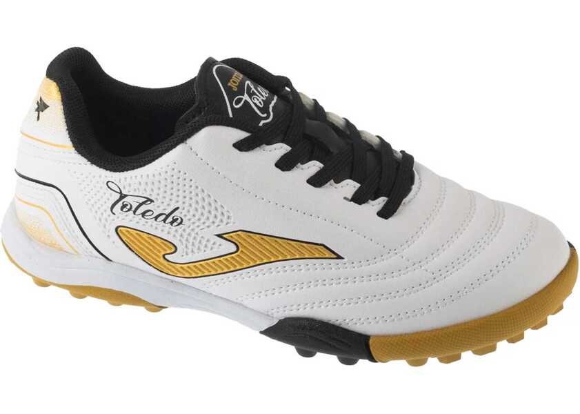 Ghete fotbal Joma Toledo Jr 2502 TF White Baieti (BM 18747982) 1