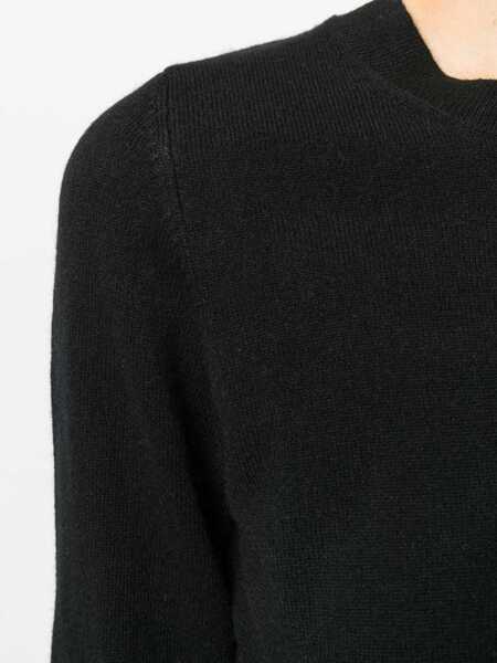 Pulovere Allude Cashmere Sweater BLACK Femei (BM 18748336) 5