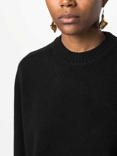 Pulovere LOULOU DE SAISON Baltra Cashmere Sweater BLACK Femei (BM 18748339) 5