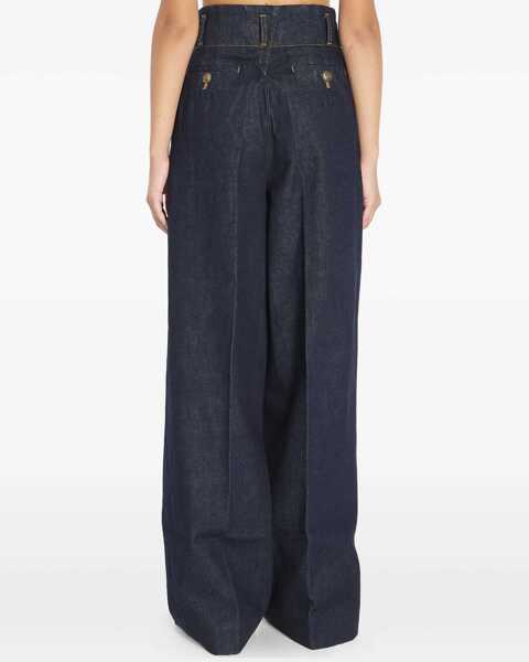 Pantaloni casual ZIMMERMANN Hypnotic Denim Pant BLUE Femei (BM 18748354) 4