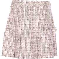 Fuste Self-Portrait Pleated Skirt With Belt