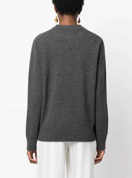 Pulovere LOULOU DE SAISON Baltra Cashmere Sweater GREY Femei (BM 18748399) 4