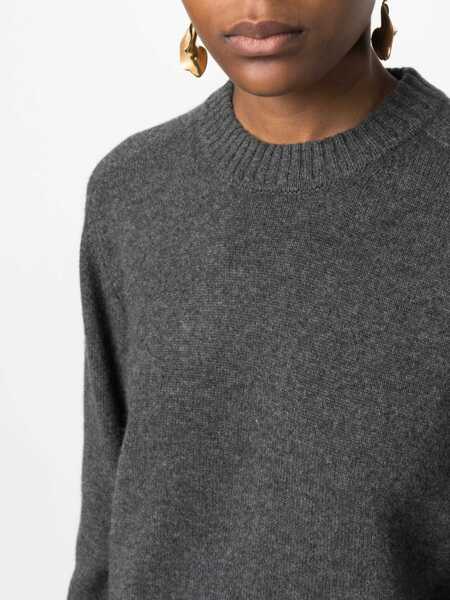Pulovere LOULOU DE SAISON Baltra Cashmere Sweater GREY Femei (BM 18748399) 5