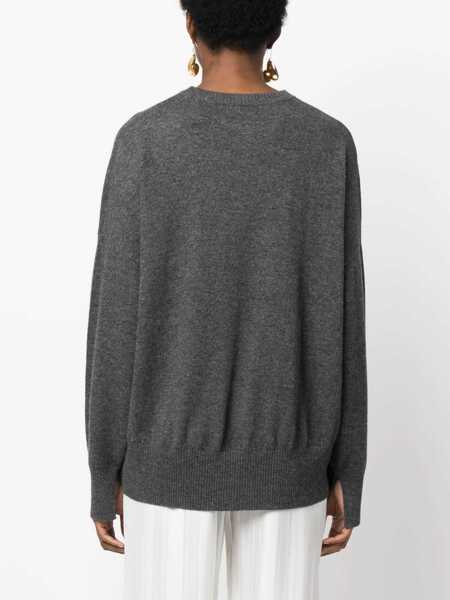Pulovere LOULOU DE SAISON Anaa Cashmere Sweater GREY Femei (BM 18748411) 4