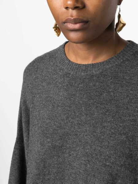 Pulovere LOULOU DE SAISON Anaa Cashmere Sweater GREY Femei (BM 18748411) 5