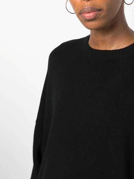 Pulovere LOULOU DE SAISON Anaa Cashmere Sweater BLACK Femei (BM 18748420) 5