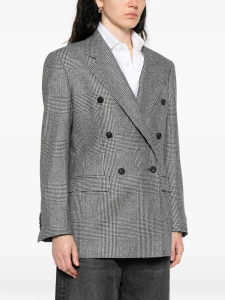 Sacouri Tagliatore Loreley Ouble-Breasted Blazer BLACK Femei (BM 18748435) 3