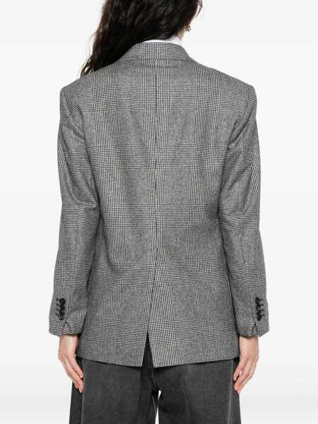 Sacouri Tagliatore Loreley Ouble-Breasted Blazer BLACK Femei (BM 18748435) 4