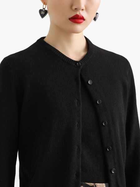 Cardigane Dolce & Gabbana Cashmere Cardigan BLACK Femei (BM 18748465) 5