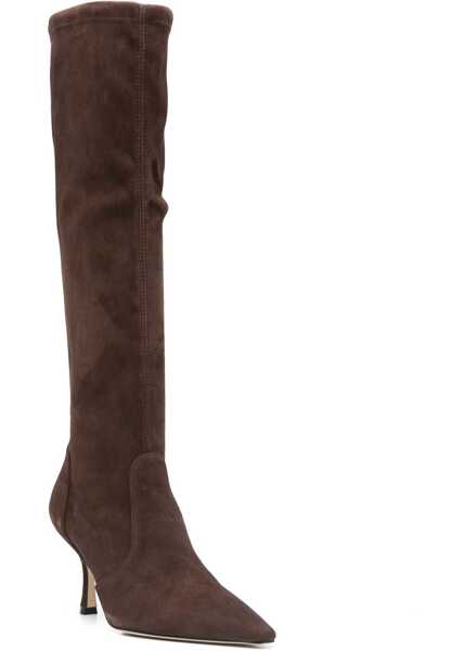 Bocanci casual Stuart Weitzman Suede high Boots WALNUT Femei (BM 18748528) 2